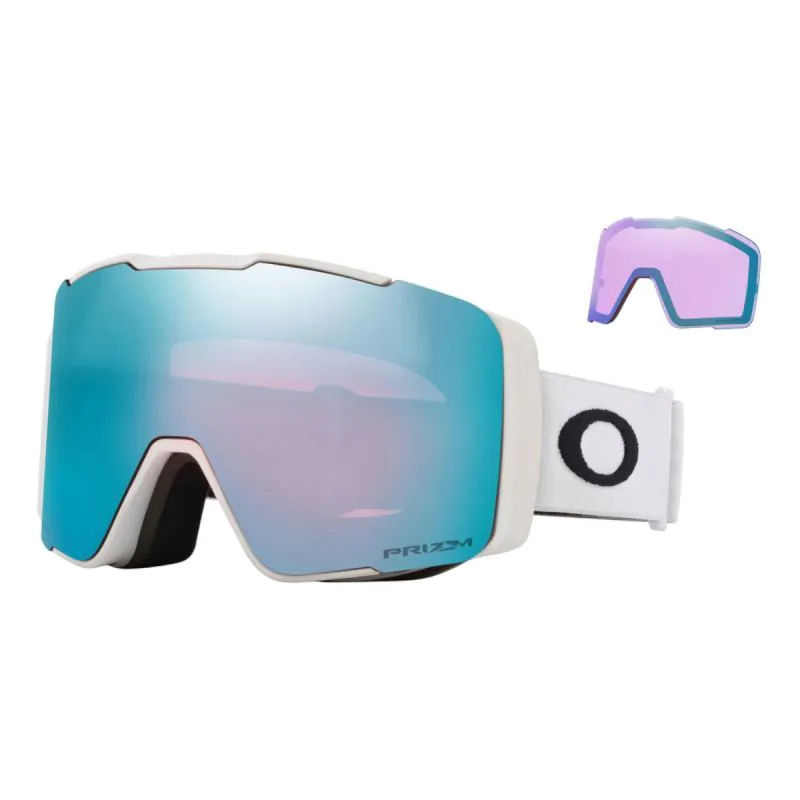 Oakley Line Miner Pro M - Matte White - Prizm Sapphire & Prizm