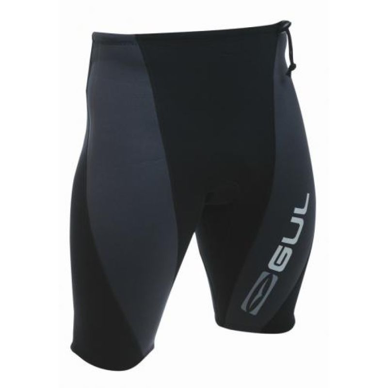Pantalones Cortos De Neopreno GUL Response 2mm Para Hombre - Negro, Ajuste De Cintura