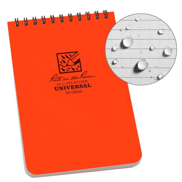 Top Spiral 4x6 All Weather Notebook