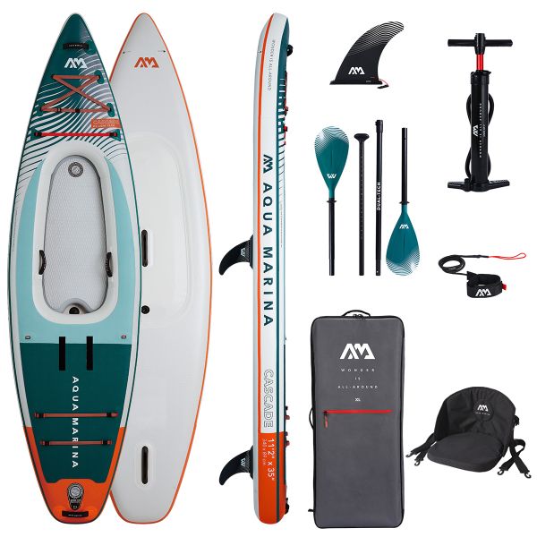 Aqua Marina Cascade 11'2 Oppustelig SUP - Komplet pakke