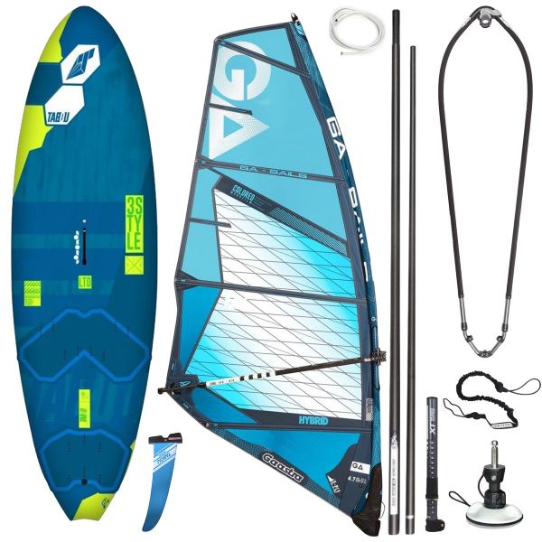 Tabou Classic 3S + Gaastra Hybrid rig - komplet windsurfer