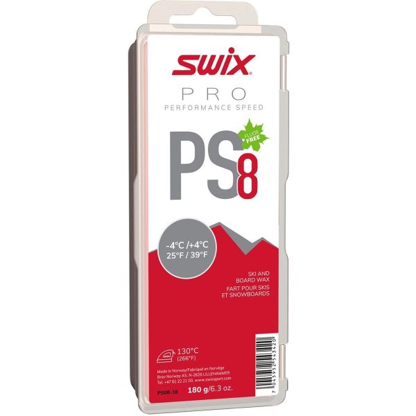 Swix PS8 Red, -4°C/+4°C - 180g