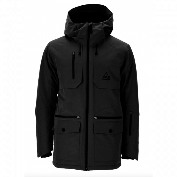 SOS Aspen Insulated Jacket - Black