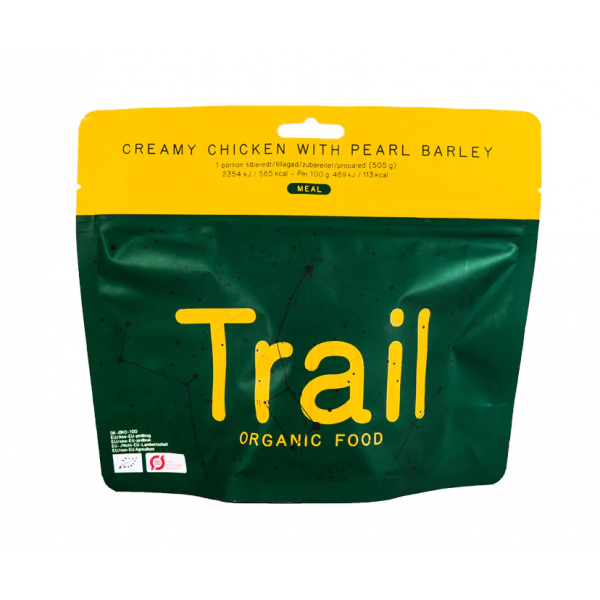 Trail Organic Food - Creamy Chicken with Pearl Barley 